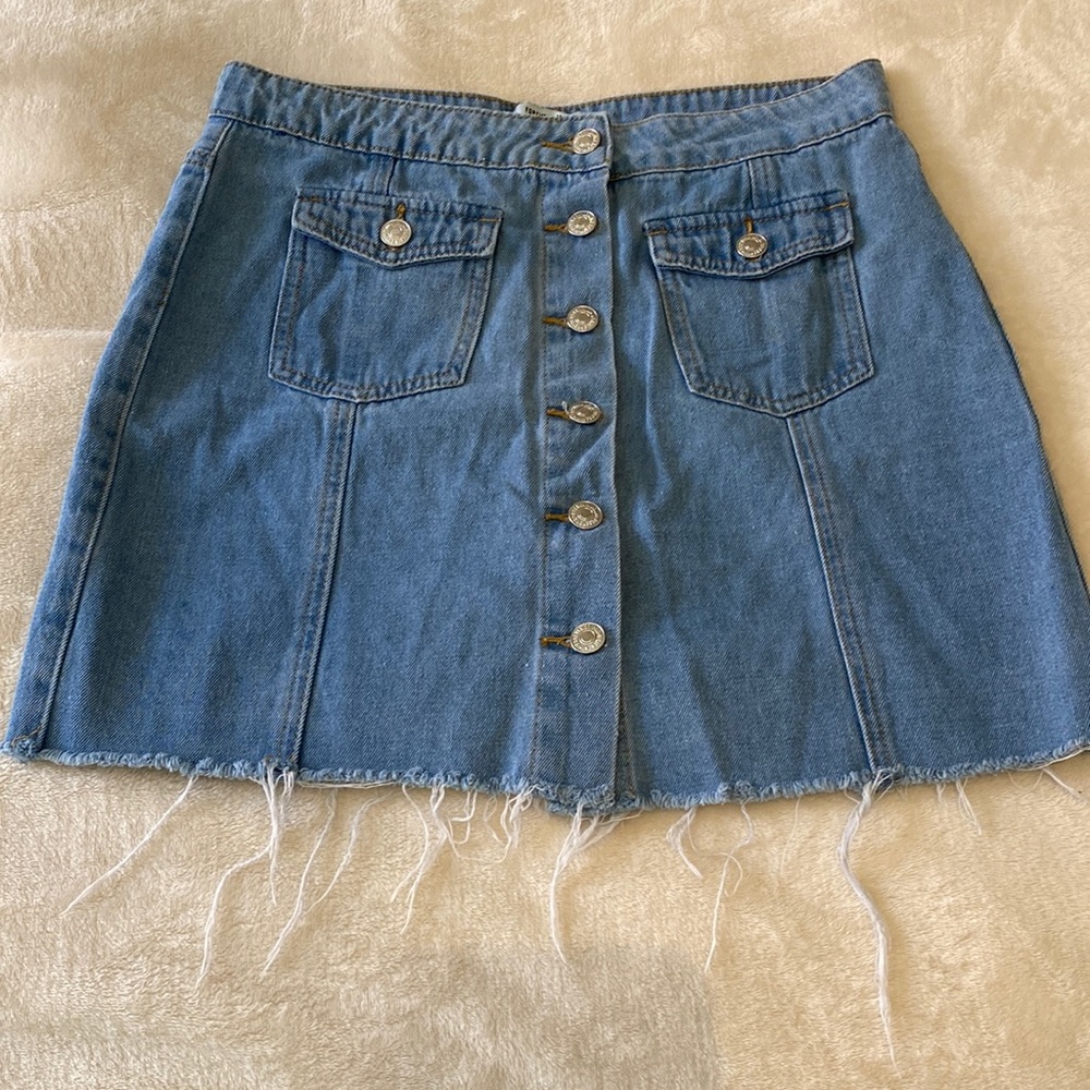 Large Forever 21 Jean Skirt